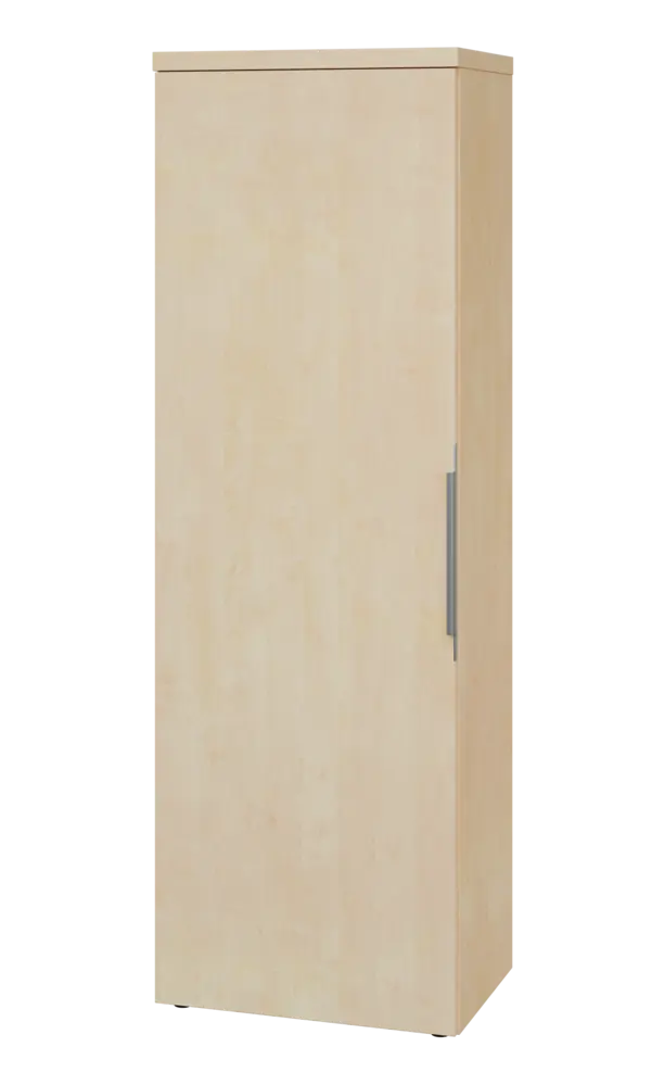 SIN 5 - 6D kancelářská skříň, 1-dveřová, levá, 1820x600x400, bříza světlá